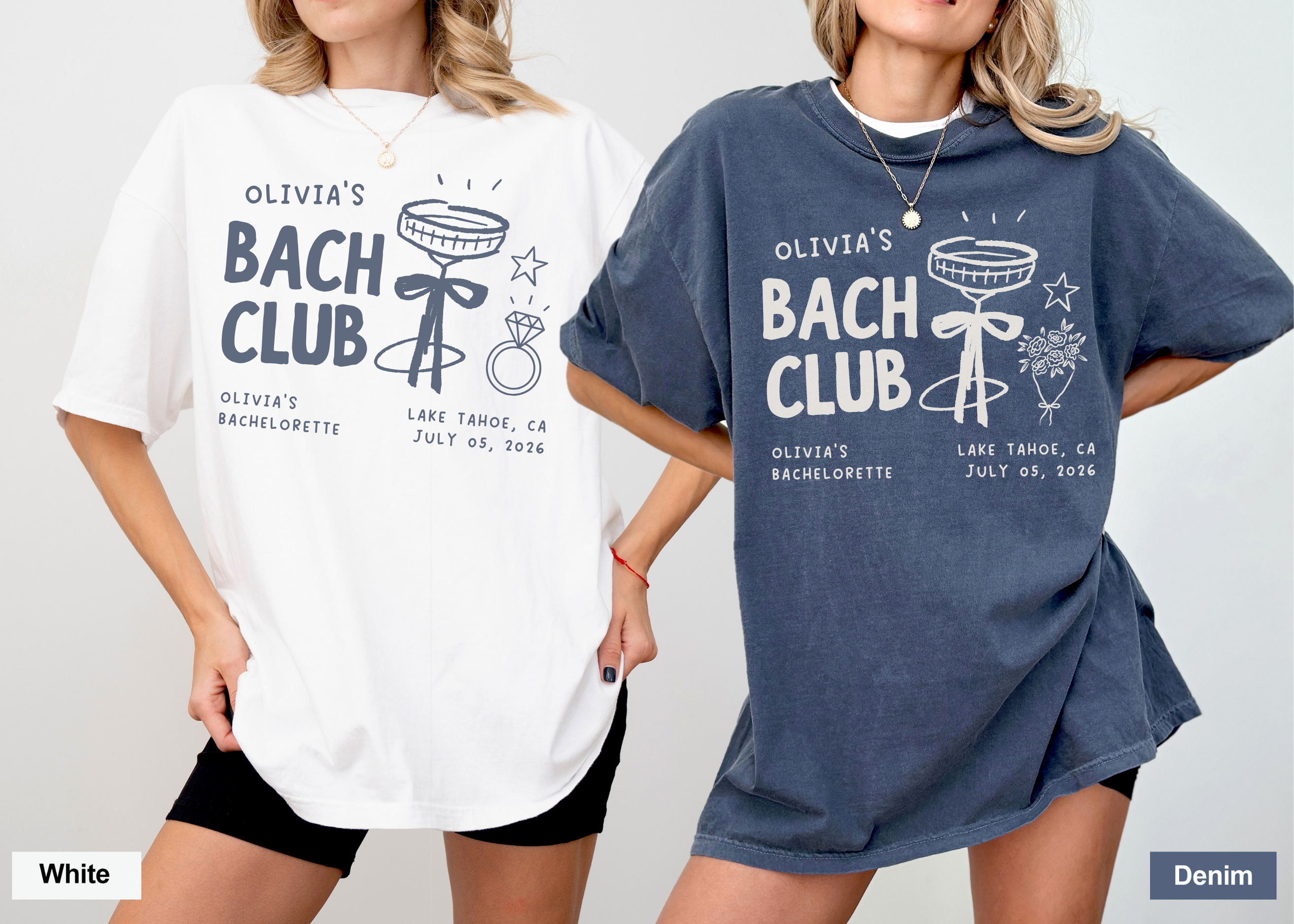 Bach Club Bachelorette Shirt - Custom Bride Crew Tee