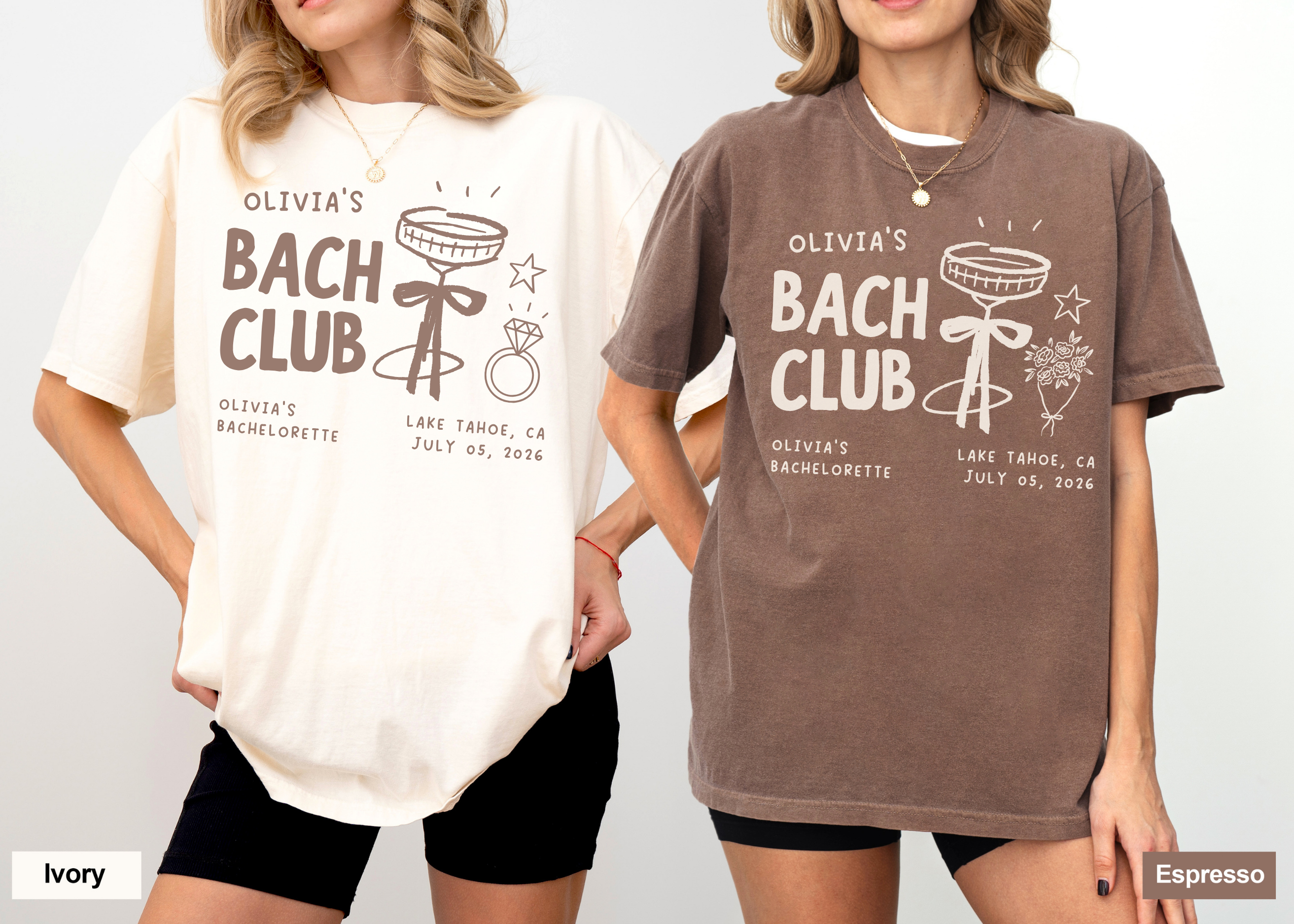 Bach Club Bachelorette Shirt - Custom Bride Crew Tee