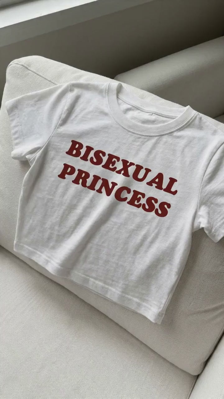 Bisexual Princess Shirt | Pride LGBTQ Y2K Baby T-Shirt