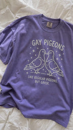 Gay Pigeons Shirt | Funny LGBTQ Pride Graphic Tee
