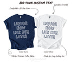 Liquor Now Lick Her Later | Fun Adult Drinking Bachelor Party T-Shirt