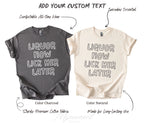 Liquor Now Lick Her Later | Fun Adult Drinking Bachelor Party T-Shirt