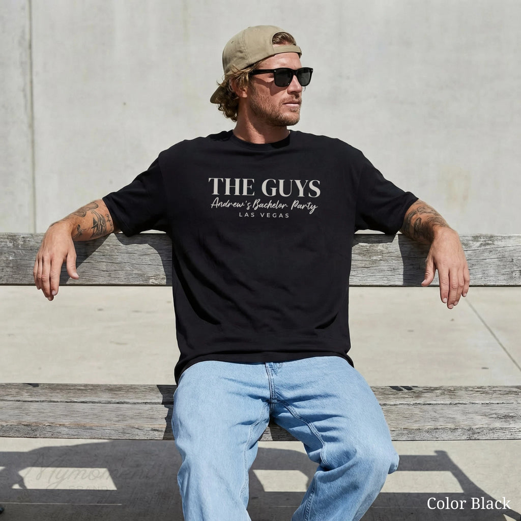 Custom Groom Drinking Team bachelor party T-shirt | Groom team bachelor