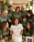 60th Birthday Squad Shirts | Family Matching Birthday T-Shirts