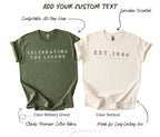 80th Birthday Party T shirts | Matching Birthday Tee Shirt