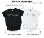 60th Birthday Squad Shirts | Family Matching Birthday T-Shirts