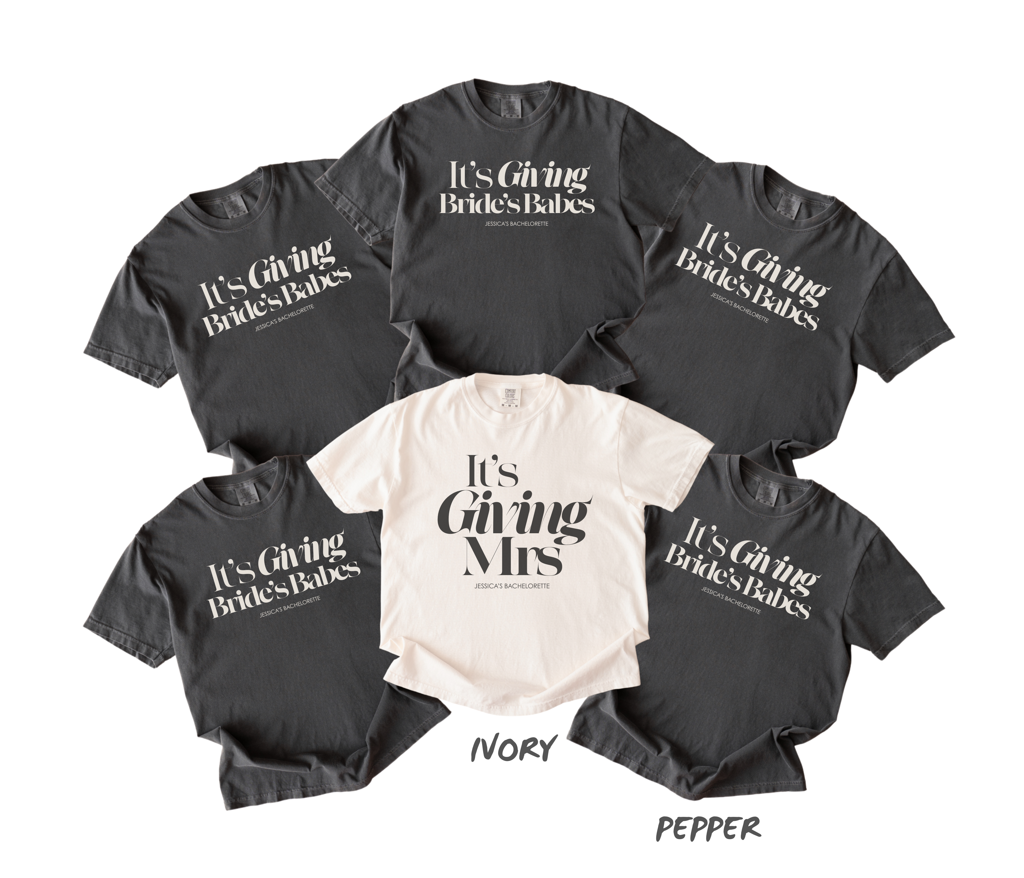 It's Giving Mrs & Bride's Babe T-Shirt - Bride Era Shirt, Future Mrs Tee, Bride To Be Top