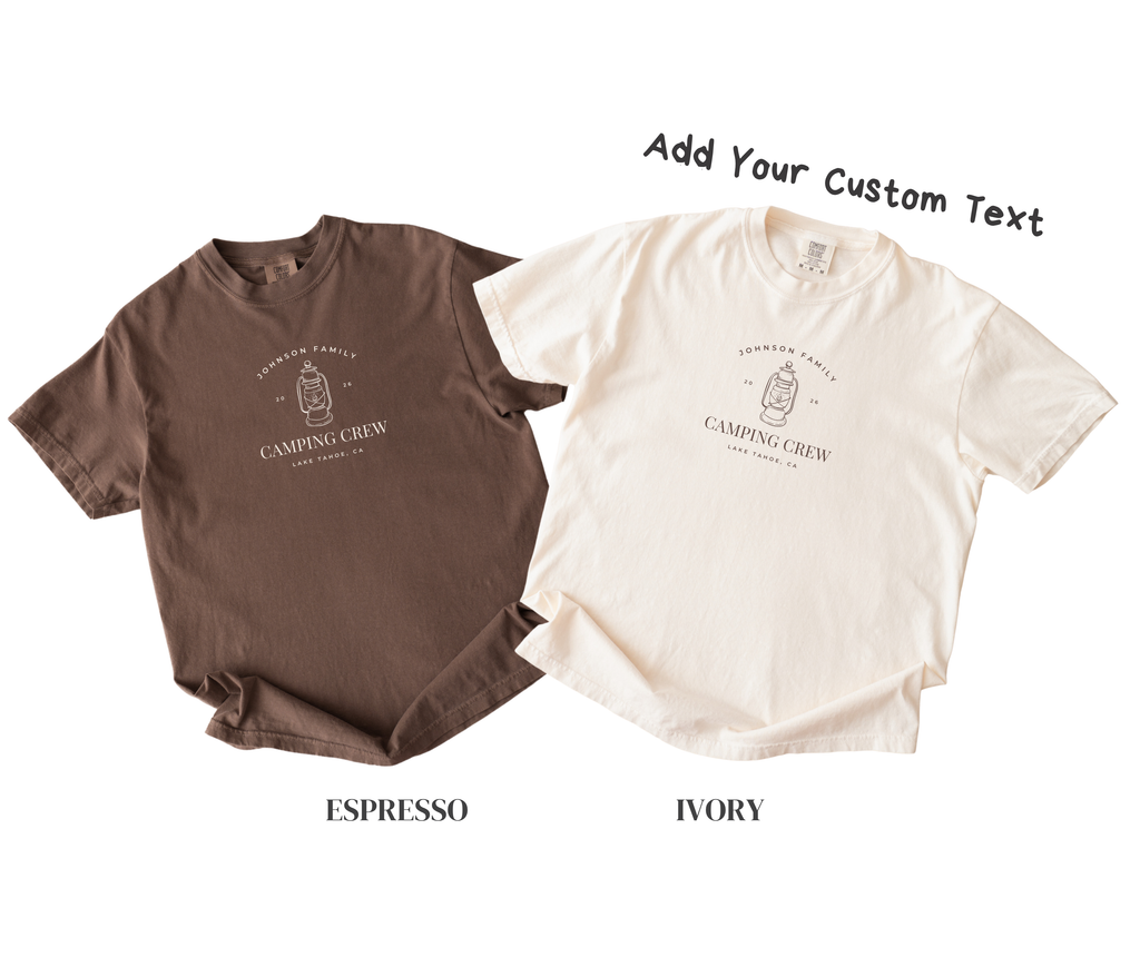 Camping Matching Shirts | Family Camping Shirts | Camping Crew Tee - Adult Size