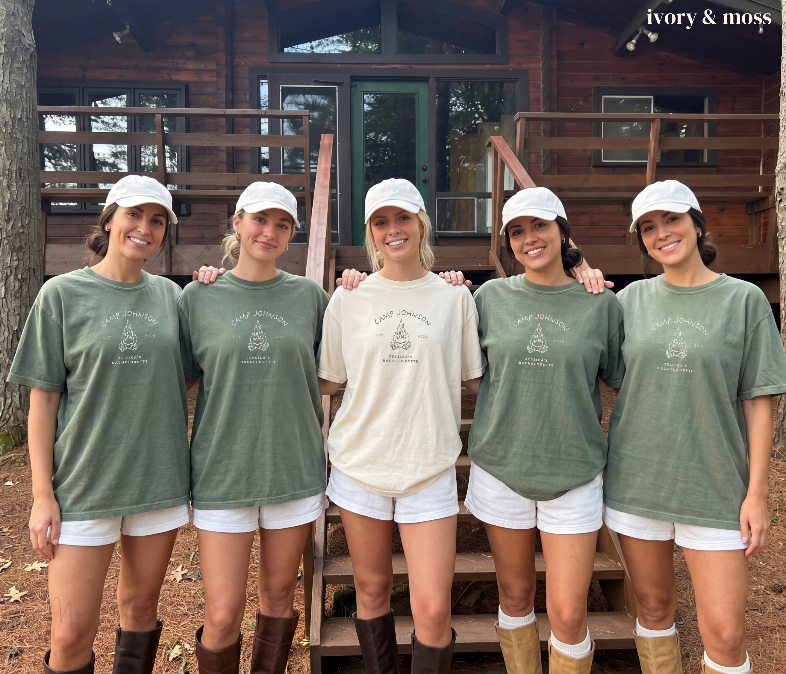 Cozy Camp Bachelorette Shirt - Custom Bride Crew Tee