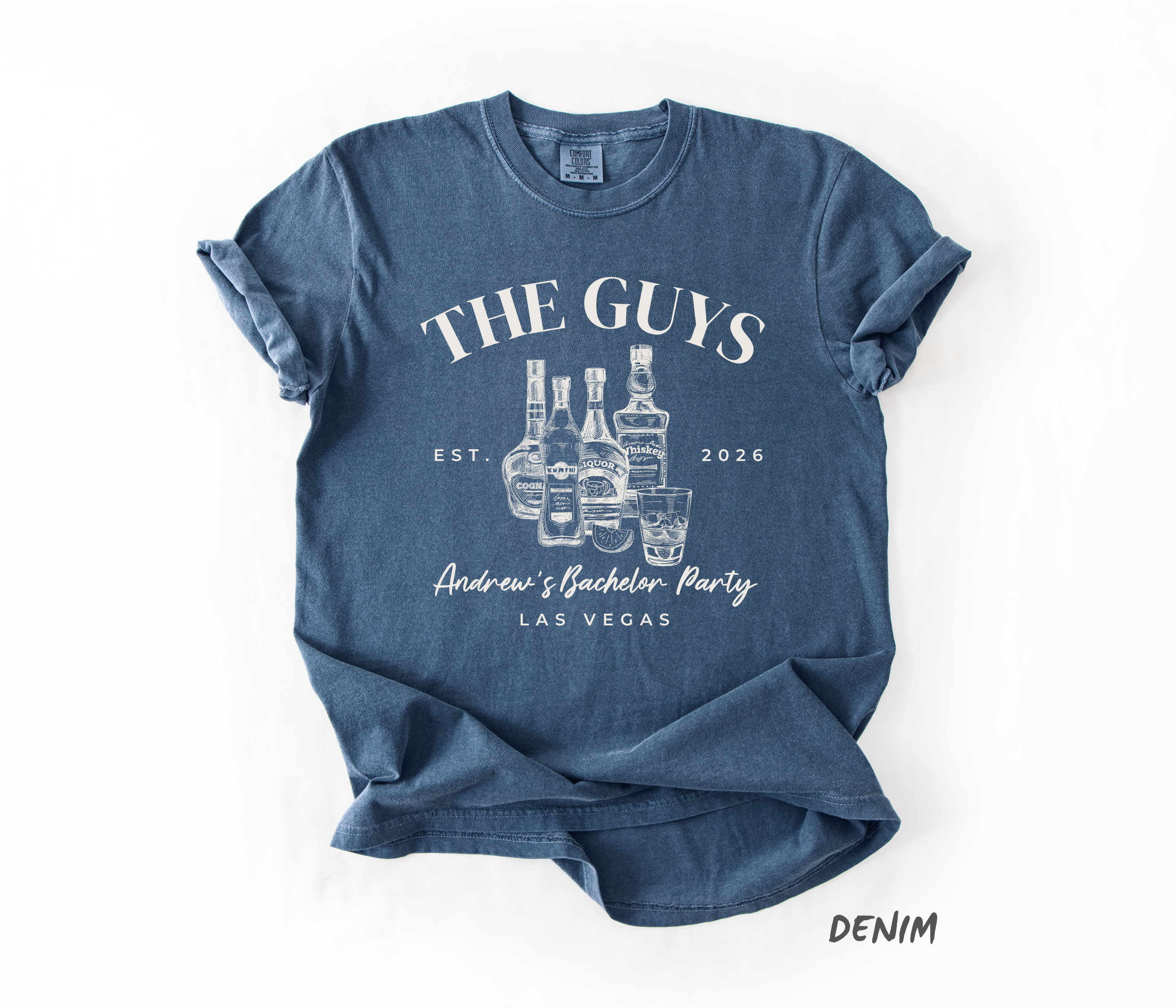 Personalized Bachelor Party Shirt - Groom Crew Tee