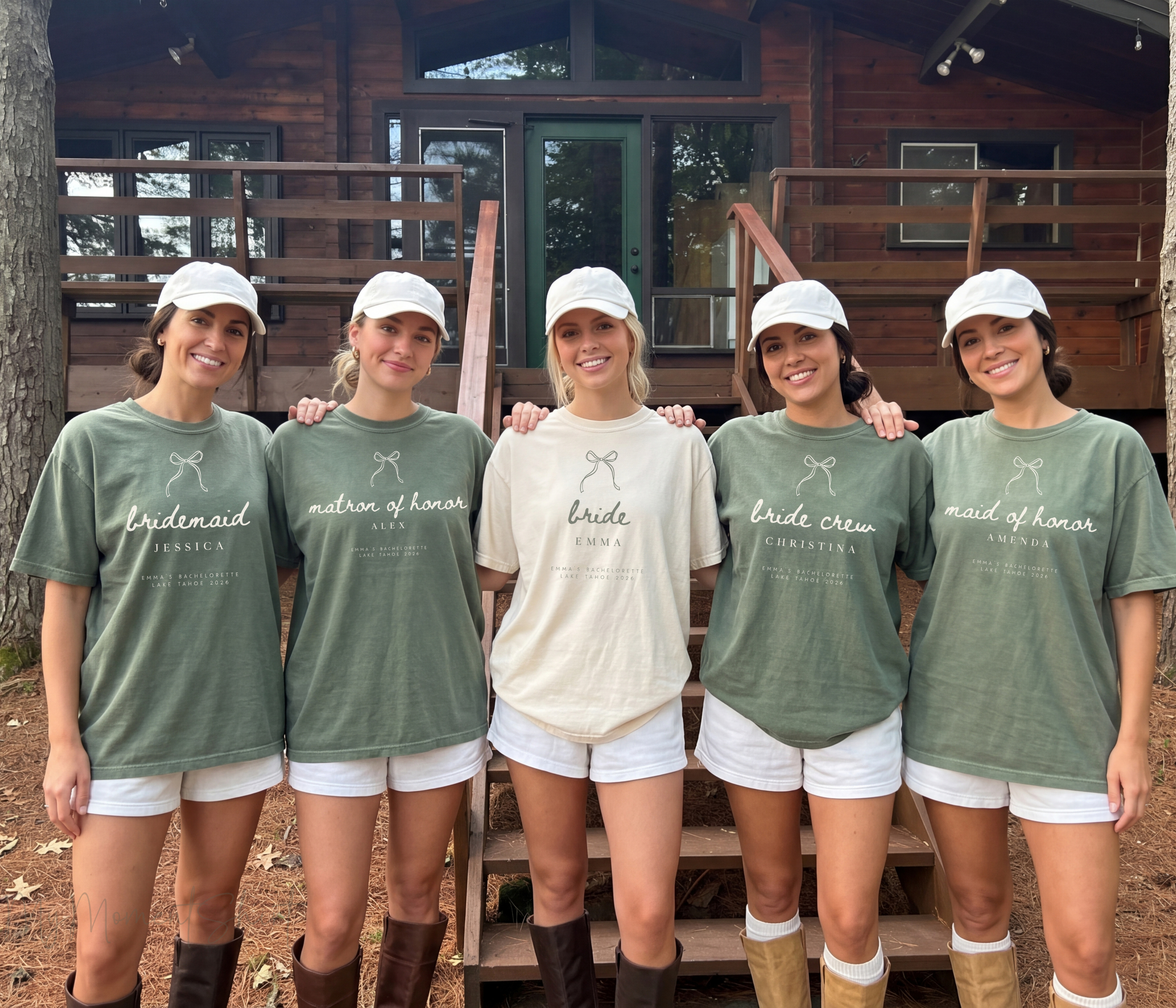 Custom Bridal Party Shirts - Bride, Bridesmaid, Maid of Honor